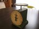 Vintage Green Chicago Made Kitchen Scale Scales photo 6