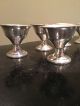 6 Vintage Weighted Sterling Silver Pedestal Dessert Sherbet Cup 425 Grams Cups & Goblets photo 2