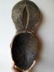 Old Tribal African Guro Mask W/ Scarafication Marks & Antelope Horns,  Estate Buy Masks photo 3