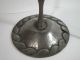Rare Vintage Nekrassoff Pewter,  Copper Hammered Lamp Arts & Crafts Movement photo 1