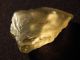 Translucent Prehistoric Tool Made From Libyan Desert Glass Found In Egypt 8.  76g Neolithic & Paleolithic photo 7