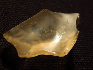 An Ancient Tool Or Core Made From Libyan Desert Glass Found In Egypt 5.  34g photo