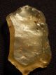 A Very Translucent Libyan Desert Glass Artifact Or Ancient Tool Egypt 6.  42gr Neolithic & Paleolithic photo 1