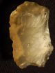 A Very Translucent Libyan Desert Glass Artifact Or Ancient Tool Egypt 6.  42gr Neolithic & Paleolithic photo 7