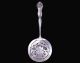Lovely Antique Sterling Silver Pierced Serving Spoon W/ Roses/flower Motif Flatware & Silverware photo 1