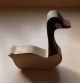 Primitive Rustic Wooden Canada Goose Duck Measures 7.  5 X 7.  5 Inches Primitives photo 1