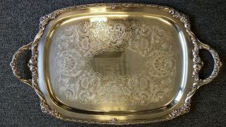 Silverplate Biltmore Forest Country Club Heritage Tray 25 