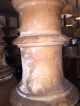 Pair Antique Italian Terra Cotta Balusters Made Into Lamps Lamps photo 2