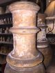 Pair Antique Italian Terra Cotta Balusters Made Into Lamps Lamps photo 4