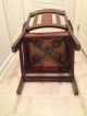Antique Arts & Crafts Oak Mission Style Chair Early 1900 ' S 1900-1950 photo 4