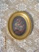 3 Vtg Italian Florentine Gold Gilt Tole Wood Victorian Look Small Picture Frame Toleware photo 2