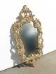 Vintage Syroco Rococo French Provincial Scrolls White Wood Wall Mantle Mirror Mirrors photo 3
