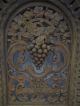 Antique Victorian Metal Cast Iron Fireplace Woodstove Decorative Front Door Vent Stoves photo 2