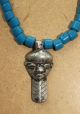 Congo Old African Necklace Ancien Collier Pende Africa Afrika Kongo Beads Ikoko Other African Antiques photo 1