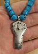 Congo Old African Necklace Ancien Collier Pende Africa Afrika Kongo Beads Ikoko Other African Antiques photo 2