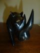 Small African Rhino Wood Sculpture African photo 10