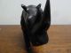 Small African Rhino Wood Sculpture African photo 5