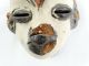 Rare Old African Punu Artist Gabon Earthenware Funerary Mask Africa African photo 9