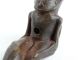 Antique Tribal Carved Wood Ancestral Figural Pipe Oceanic Indonesia Ex Dr Elliot Pacific Islands & Oceania photo 2