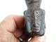 Antique Tribal Carved Wood Ancestral Figural Pipe Oceanic Indonesia Ex Dr Elliot Pacific Islands & Oceania photo 5