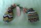 Unusual Nyasaland Beadwork Covered Glass Pill Bottles Africa Other African Antiques photo 1