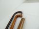 3 Antique Wooden Walking Sticks Inc Japanese With Applied Manuki And Etched Woodenware photo 7