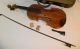 Antique 1908 John Brokke? Hand Made Violin Well Flamed Back No.  39 Rare String photo 1