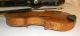 Antique 1908 John Brokke? Hand Made Violin Well Flamed Back No.  39 Rare String photo 3