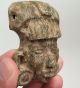 Jade Pre Columbian Head Pendant - Mesoamerica Statue - Antique Aztec/mayan Artifact The Americas photo 2