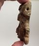 Jade Pre Columbian Head Pendant - Mesoamerica Statue - Antique Aztec/mayan Artifact The Americas photo 7