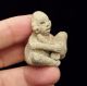 Ceramic Child Figurine - Mesoamerican Statue - Antique Pre Columbian Artifacts The Americas photo 1