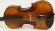 Gorgeos Old 4/4 Violin Lab: A.  Mangeno 1926 Violon Geige String photo 2