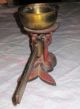Vintage Buffalo Scale Company Beam Scale With Brass Bowl & Brass Beam Scales photo 5