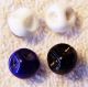 (4) Antique Stunning Floral Lampwork Goldstone Glass Ball Buttons Self Shank A Buttons photo 4