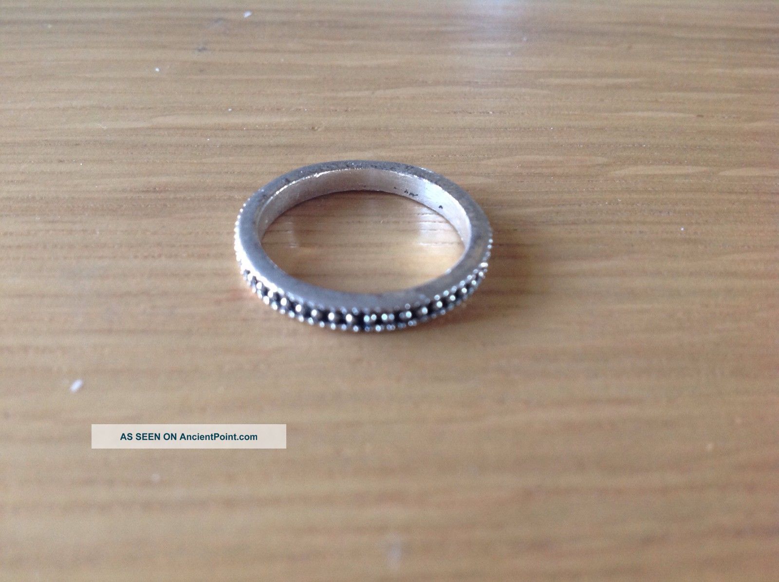 ' Beach Finds ' A Ladies Ring Size P, . British photo