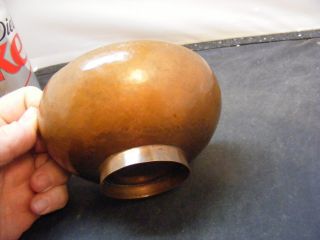 Antique Arts And Crafts Hand Hammered Copper Bowls photo
