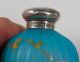 Antique Webb Mother Of Pearl Satin Art Glass Miniature Perfume With Sterling Lid Perfume Bottles photo 5