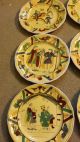 Luncheon Plates Depicting The Bayuex Tapestry And The Battle Of Hastings Plates & Chargers photo 1