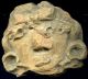 Pre - Columbian Michoacan Mexico Clay Figure Head,  Ca; 1000 - 300 Bc The Americas photo 3