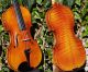 Vintage Czech Violin By Robert Glaser,  Horovice,  1936.  Build & Sound String photo 10