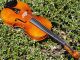 Vintage Czech Violin By Robert Glaser,  Horovice,  1936.  Build & Sound String photo 7