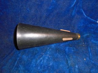 Antique 1920s 76 Lws Louis W Shastock Trumpet Straight Mute Made In Cleveland photo