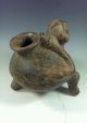 Large,  Pre - Colombian Pottery,  Nayarit Figural Effigy Vessel - Museum Quality The Americas photo 7