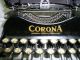 Antique Standard Folding Corona Typewriter No.  3 Standard Typewriter Co. Other Antique Science Equip photo 1