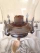 A Vintage All Glass Oil Lamp Made In Austria Lamp Light Farms Order 20th Century photo 6