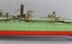 Vintage 42 In Wwii Navy Destroyer Ship,  Battery Tmy Motors,  Pond Model Model Ships photo 4