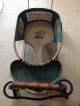 Vintage Pal Baby Toddler Stroller Walker Metal Wood Blue Ivory W/handle Baby Carriages & Buggies photo 10