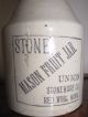 Vtg Stone Mason Fruit Jar Union Stoneware Co.  Red Wing Zinc Cap Pat.  Jan 1899 Other Antique Home & Hearth photo 10
