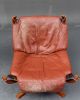 Vintage Falcon Leather Low Back Chair By Sigurd Resell - Retro - Model 1900-1950 photo 5