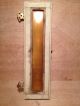 Antique Primitive Cabinet / Cupboard Wood & Glass Door With Hardware / Latch Unknown photo 9